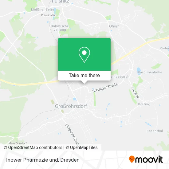 Inower Pharmazie und map
