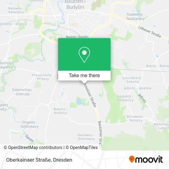 Карта Oberkainaer Straße