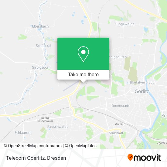 Карта Telecom Goerlitz