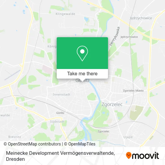 Карта Meinecke Development Vermögensverwaltende