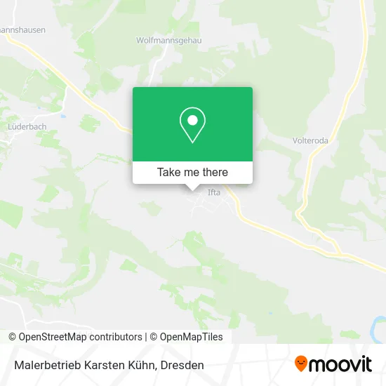 Карта Malerbetrieb Karsten Kühn