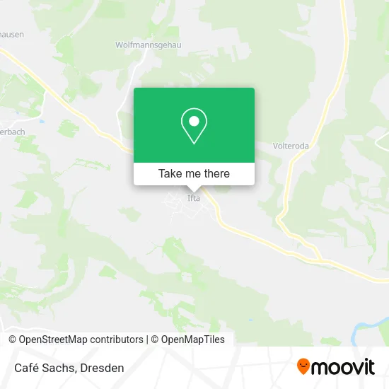 Карта Café Sachs