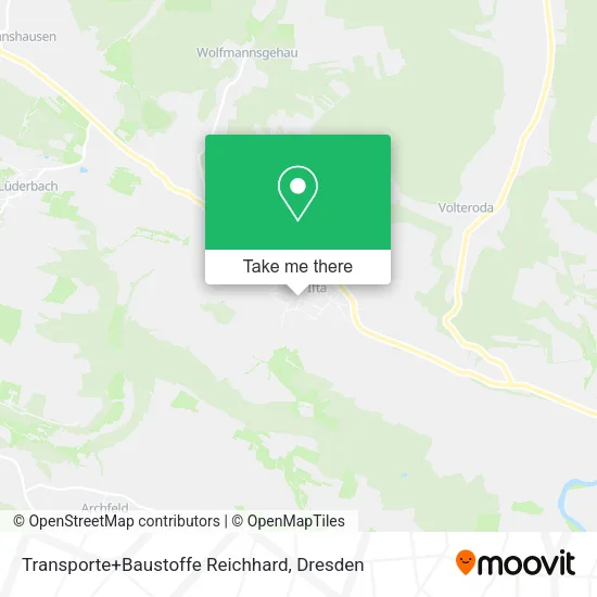 Карта Transporte+Baustoffe Reichhard