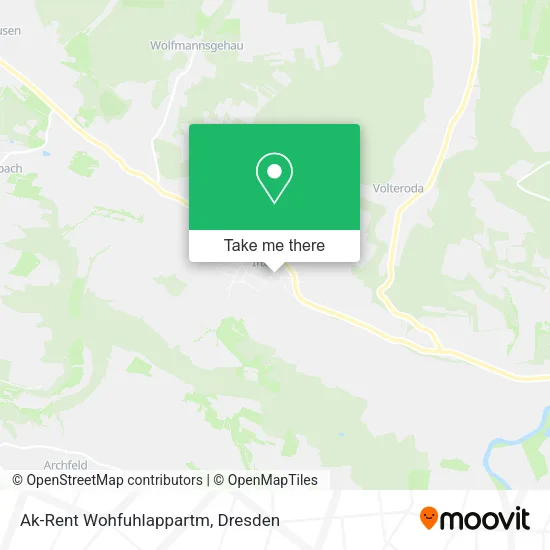 Карта Ak-Rent Wohfuhlappartm