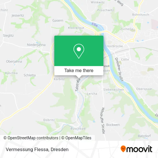 Карта Vermessung Flessa