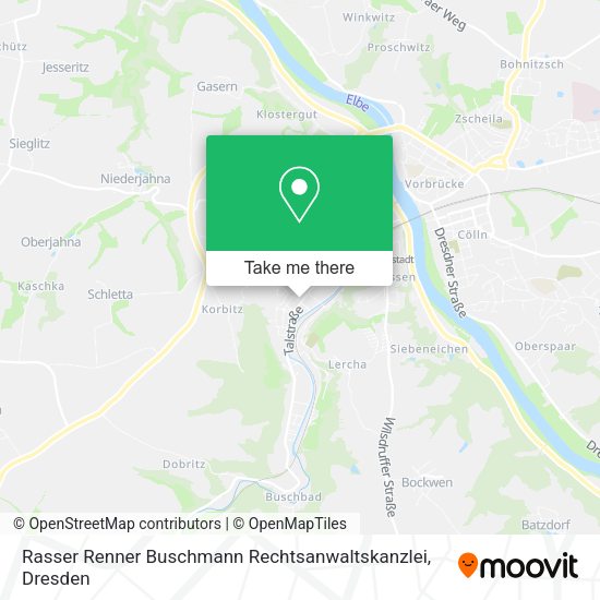 Карта Rasser Renner Buschmann Rechtsanwaltskanzlei