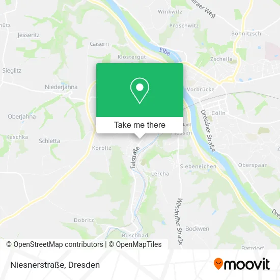 Карта Niesnerstraße