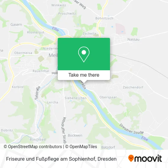 Карта Friseure und Fußpflege am Sophienhof