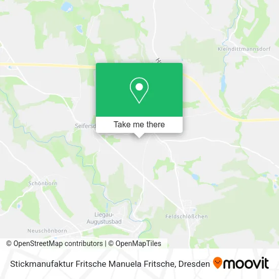 Карта Stickmanufaktur Fritsche Manuela Fritsche