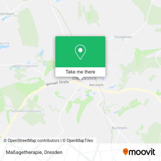 Карта Maßagetherapie