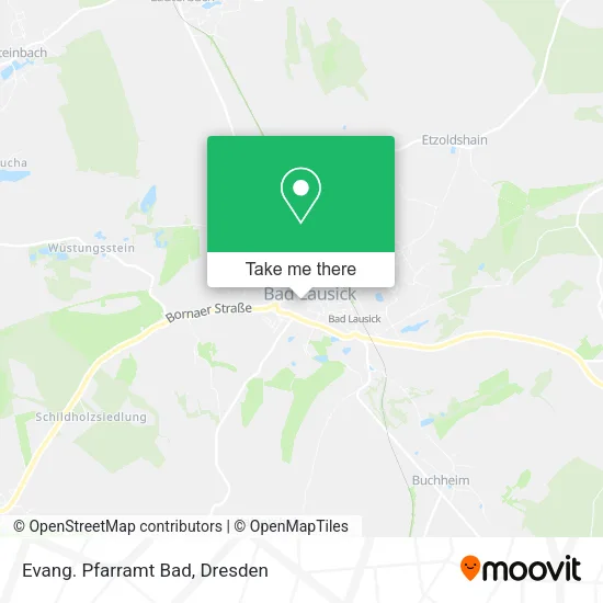 Карта Evang. Pfarramt Bad