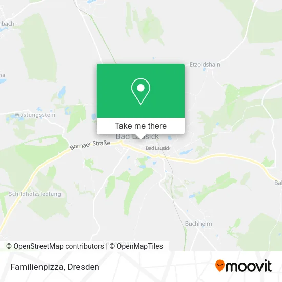 Карта Familienpizza