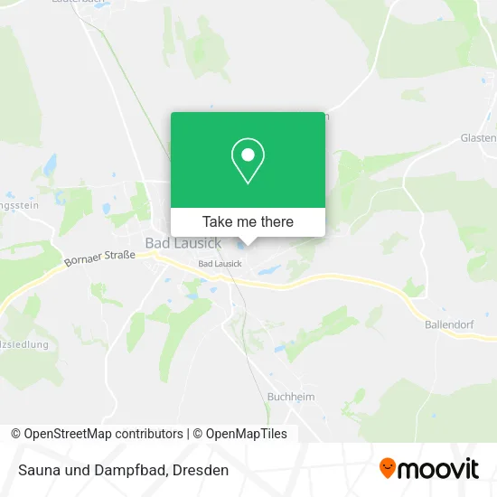 Карта Sauna und Dampfbad