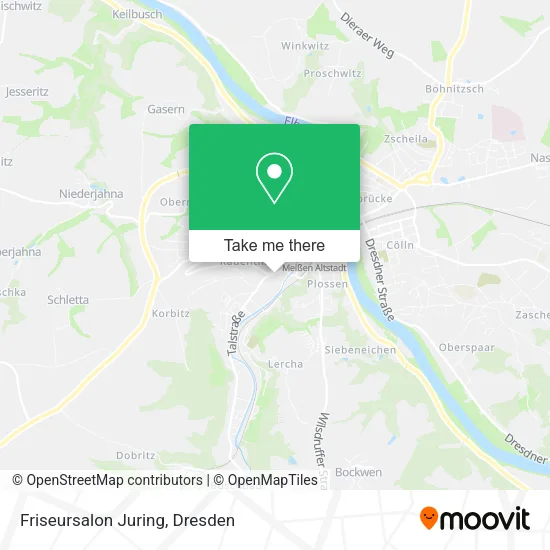 Карта Friseursalon Juring