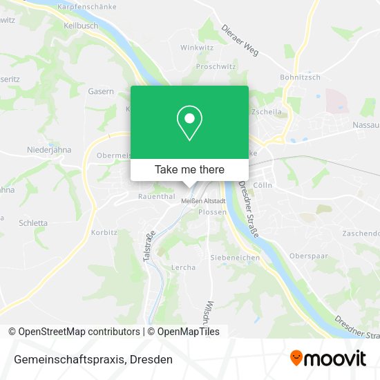 Карта Gemeinschaftspraxis