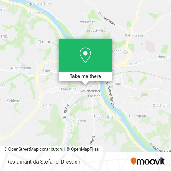 Карта Restaurant da Stefano