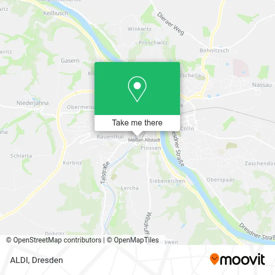 ALDI map