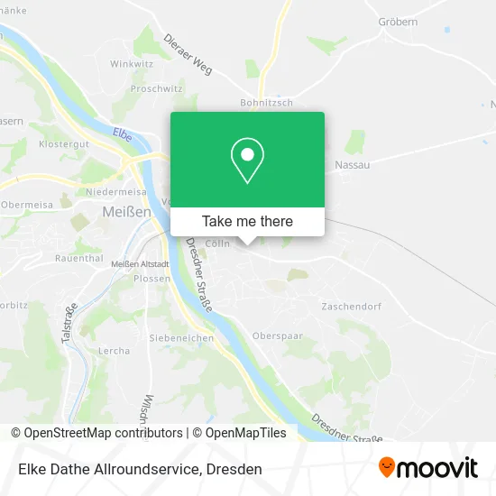 Elke Dathe Allroundservice map