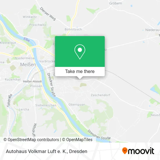 Autohaus Volkmar Luft e. K. map