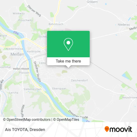 Ais TOYOTA map