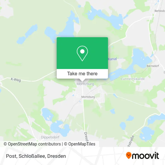 Карта Post, Schloßallee