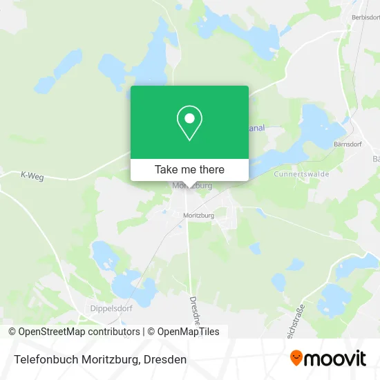 Карта Telefonbuch Moritzburg