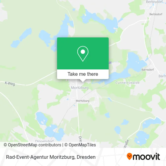 Карта Rad-Event-Agentur Moritzburg