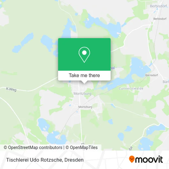 Карта Tischlerei Udo Rotzsche