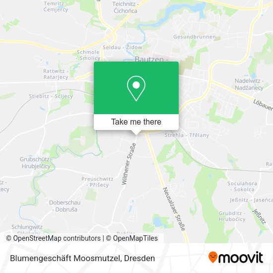 Карта Blumengeschäft Moosmutzel