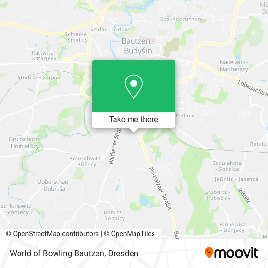 Карта World of Bowling Bautzen
