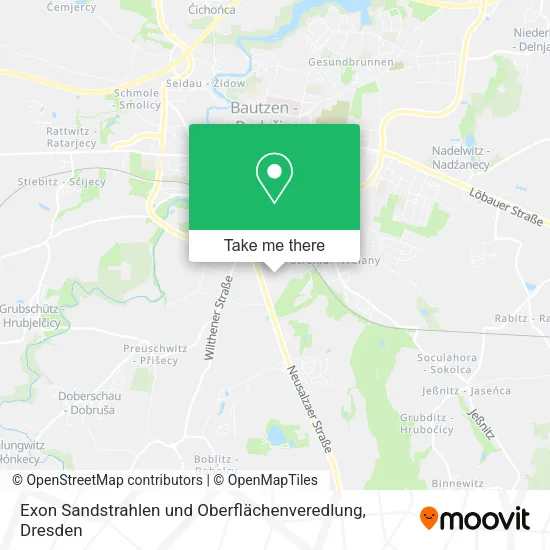 Карта Exon Sandstrahlen und Oberflächenveredlung