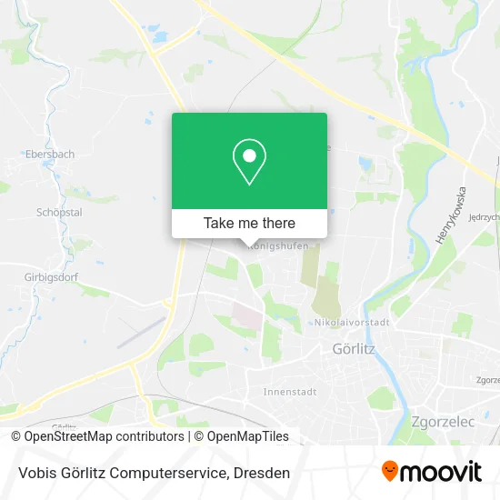 Карта Vobis Görlitz Computerservice