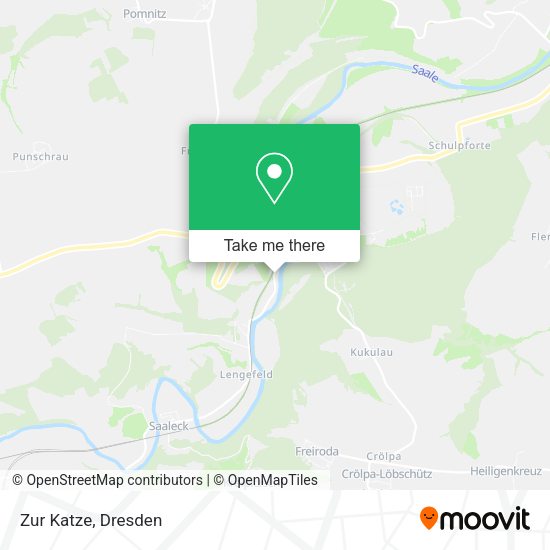Карта Zur Katze