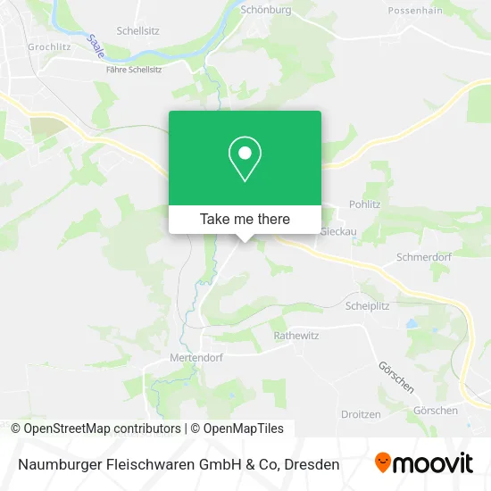 Карта Naumburger Fleischwaren GmbH & Co