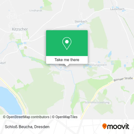 Schloß Beucha map