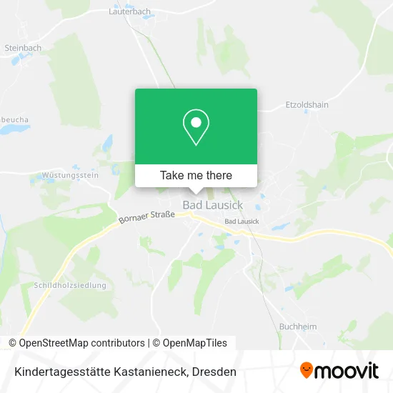 Карта Kindertagesstätte Kastanieneck