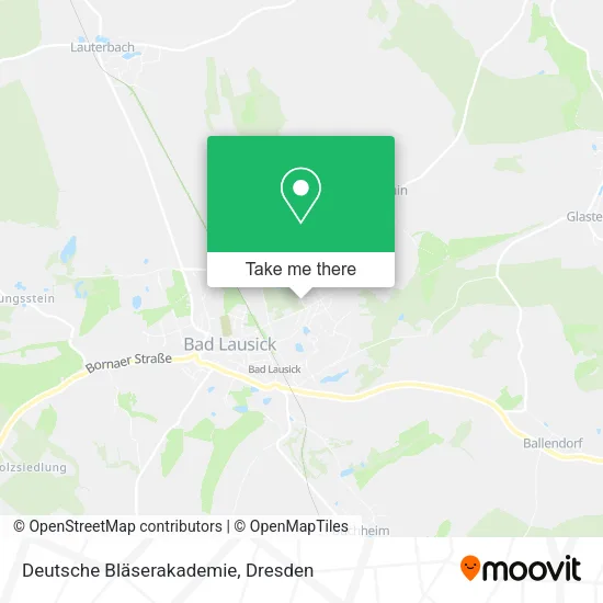 Карта Deutsche Bläserakademie