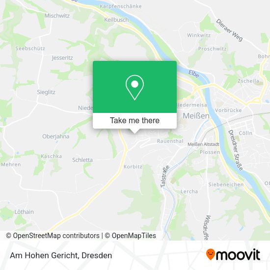 Карта Am Hohen Gericht