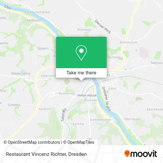 Карта Restaurant Vincenz Richter