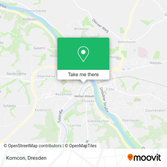 Карта Komcon