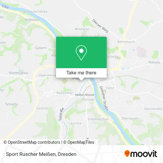 Карта Sport Ruscher Meißen