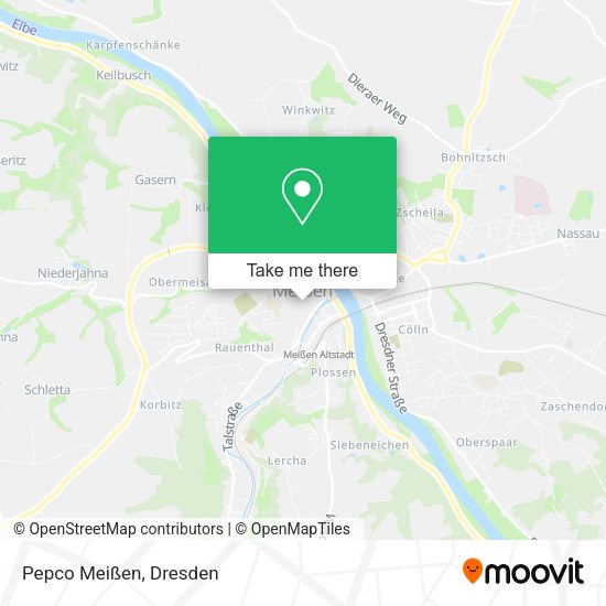 Карта Pepco Meißen