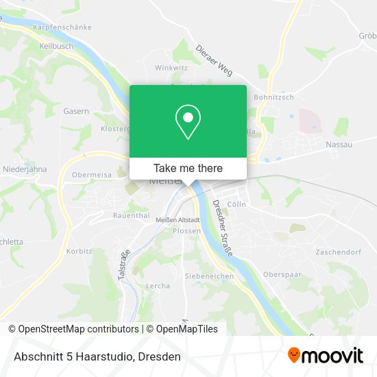 Карта Abschnitt 5 Haarstudio