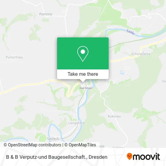 Карта B & B Verputz-und Baugesellschaft.