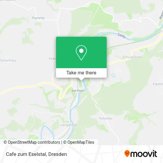 Карта Cafe zum Eselstal