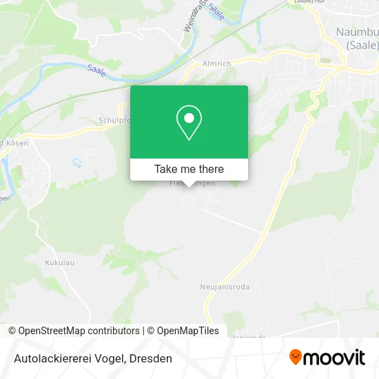 Карта Autolackiererei Vogel