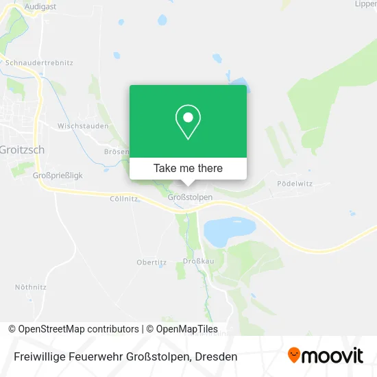 Карта Freiwillige Feuerwehr Großstolpen