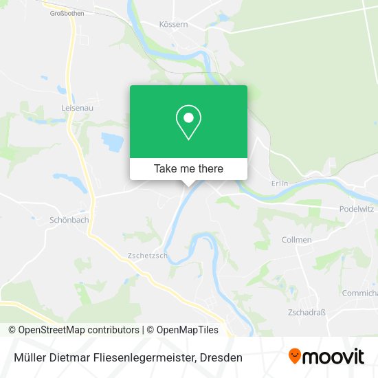 Карта Müller Dietmar Fliesenlegermeister