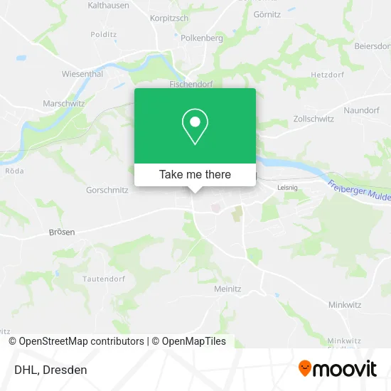 Карта DHL