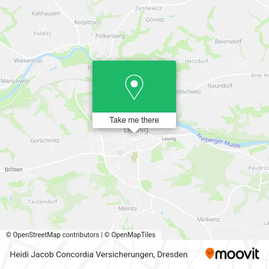 Карта Heidi Jacob Concordia Versicherungen